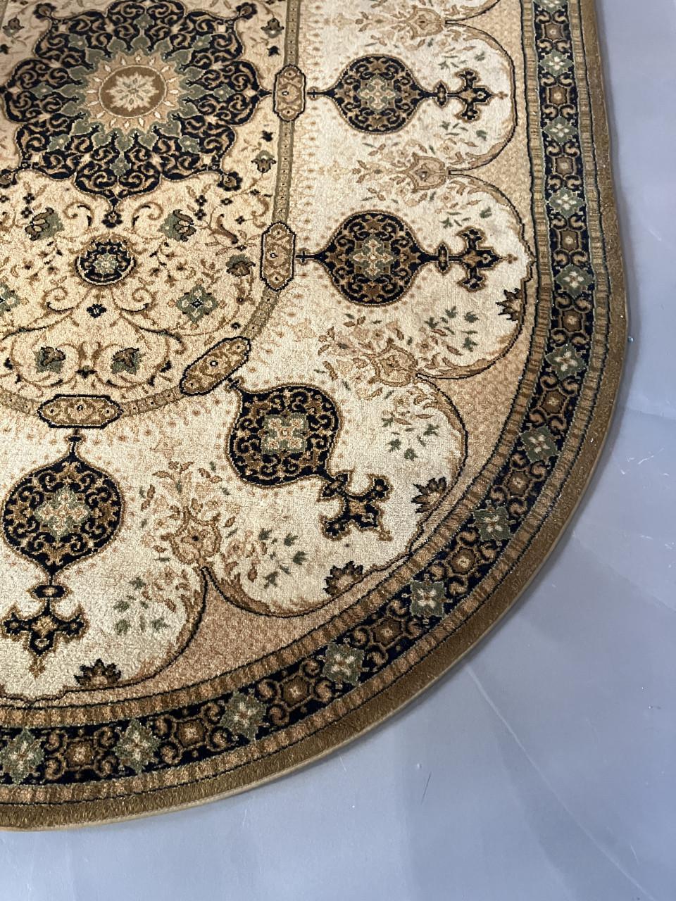 Ovaal Perzisch Kleed Groen | 170 240 cm