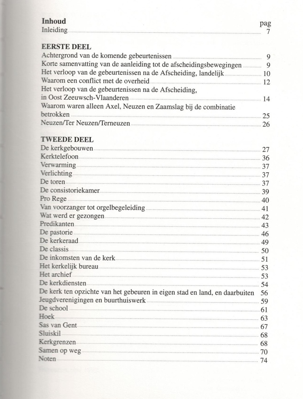 De geschiedenis van de Gereformeerde kerk van Terneuzen