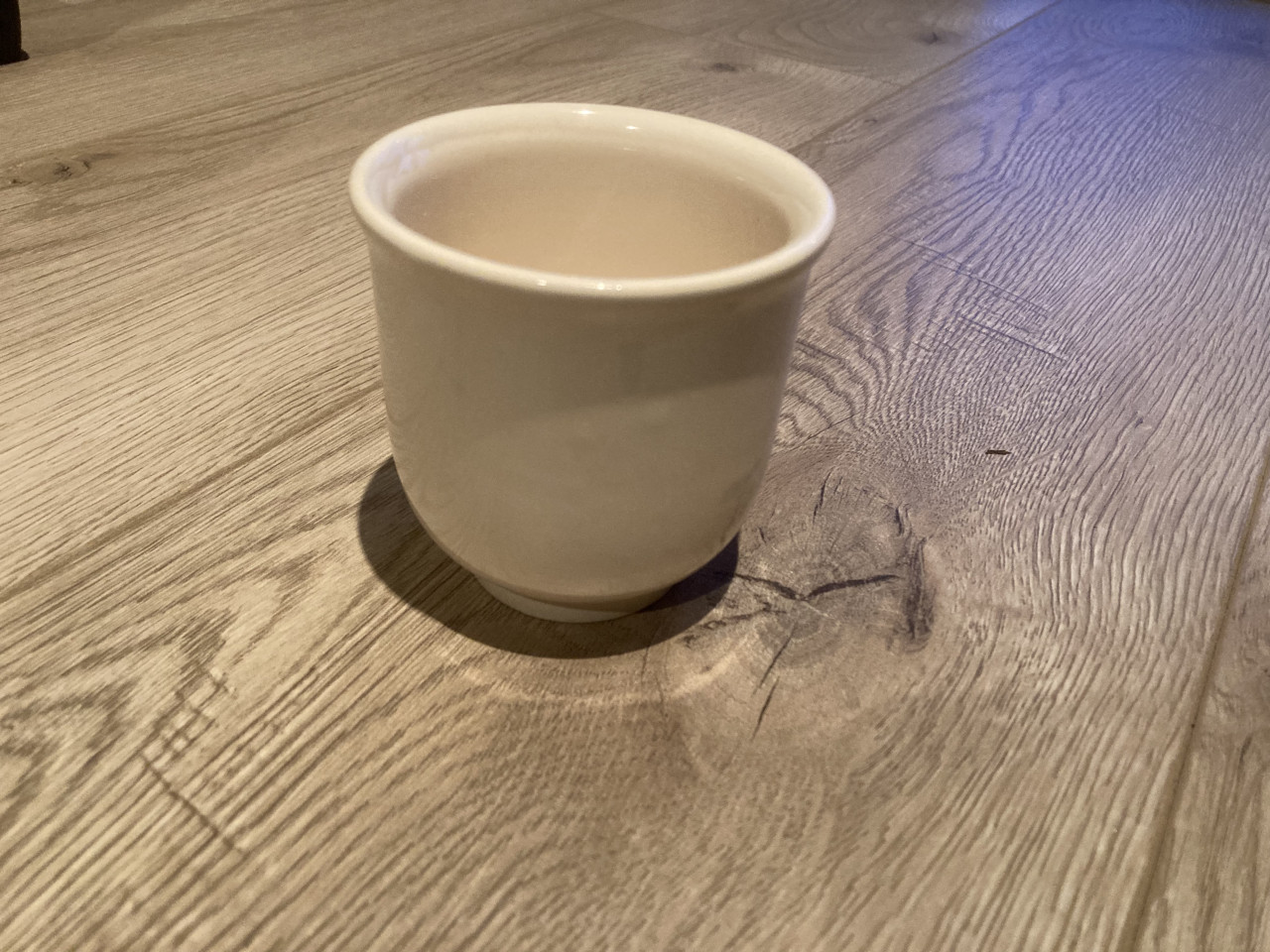 Vintage Melkkan met 4 bekers