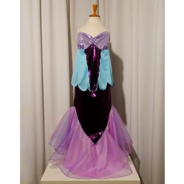 Nieuw ! Maat 116 -122 Paars / Lila Prinses Zeemeermin Jurken