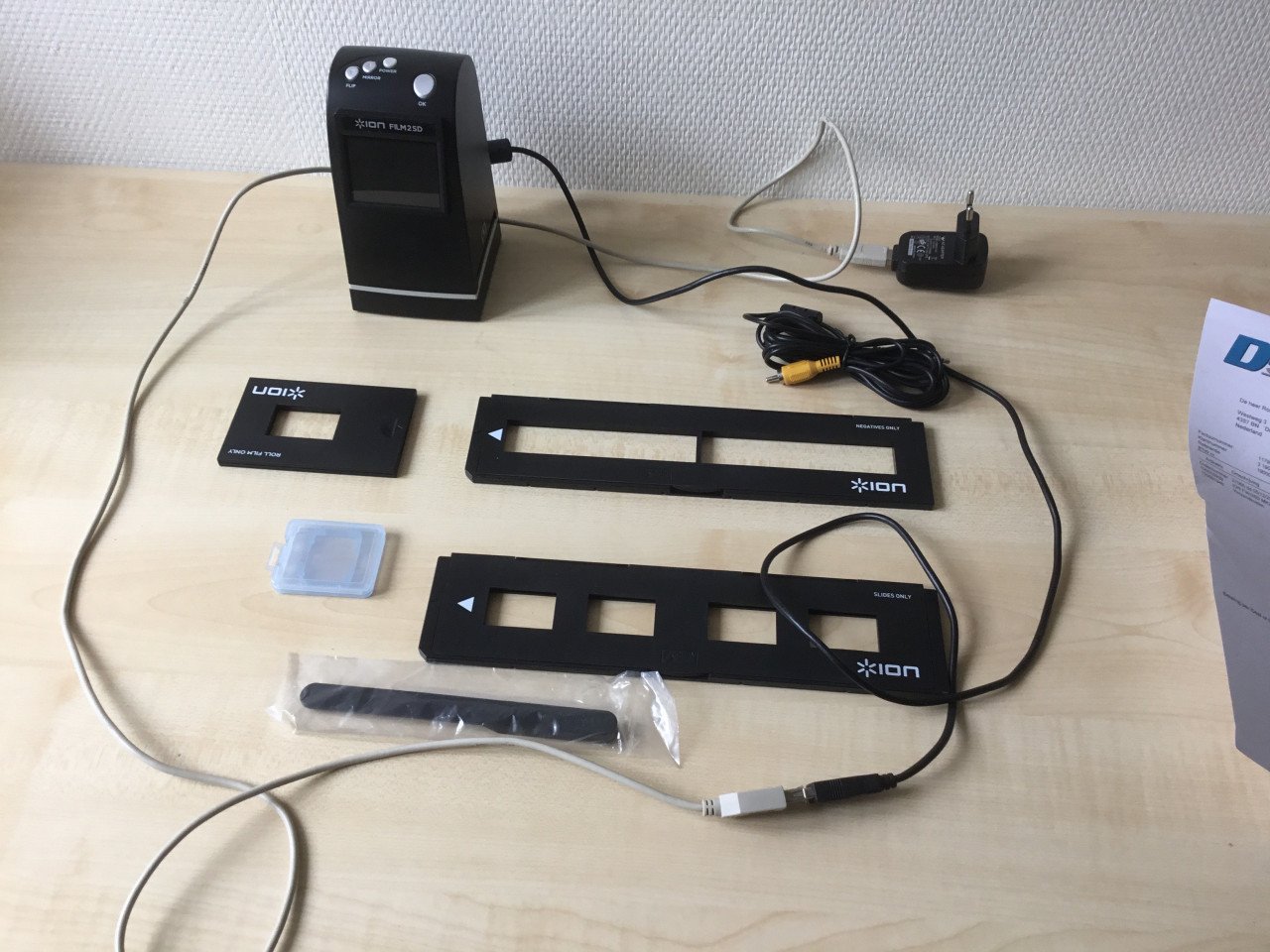 ION dia scanner.