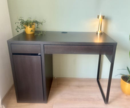 Malm bureau IKEA, hartstikke mooi