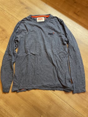 Nieuw Superdry t-shirt met lange mouwen heren
