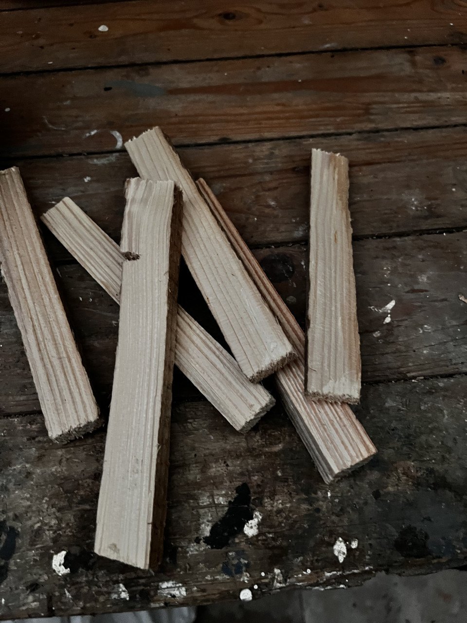 Aanmaakhoutjes, grote zak mooi droog hout