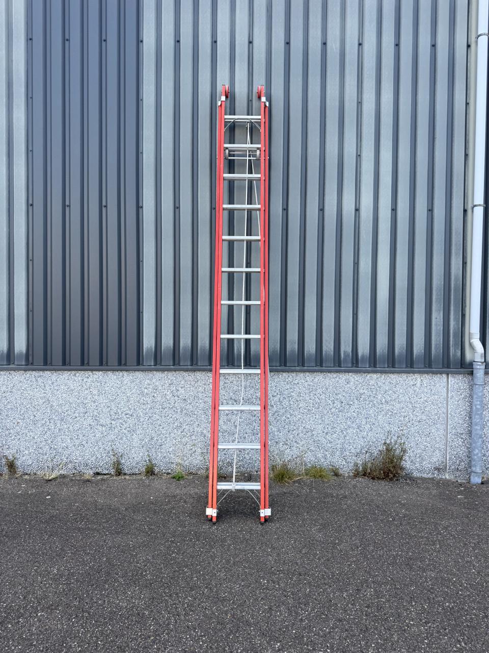 Ladder 2x10 sport kunststof NIEUW
