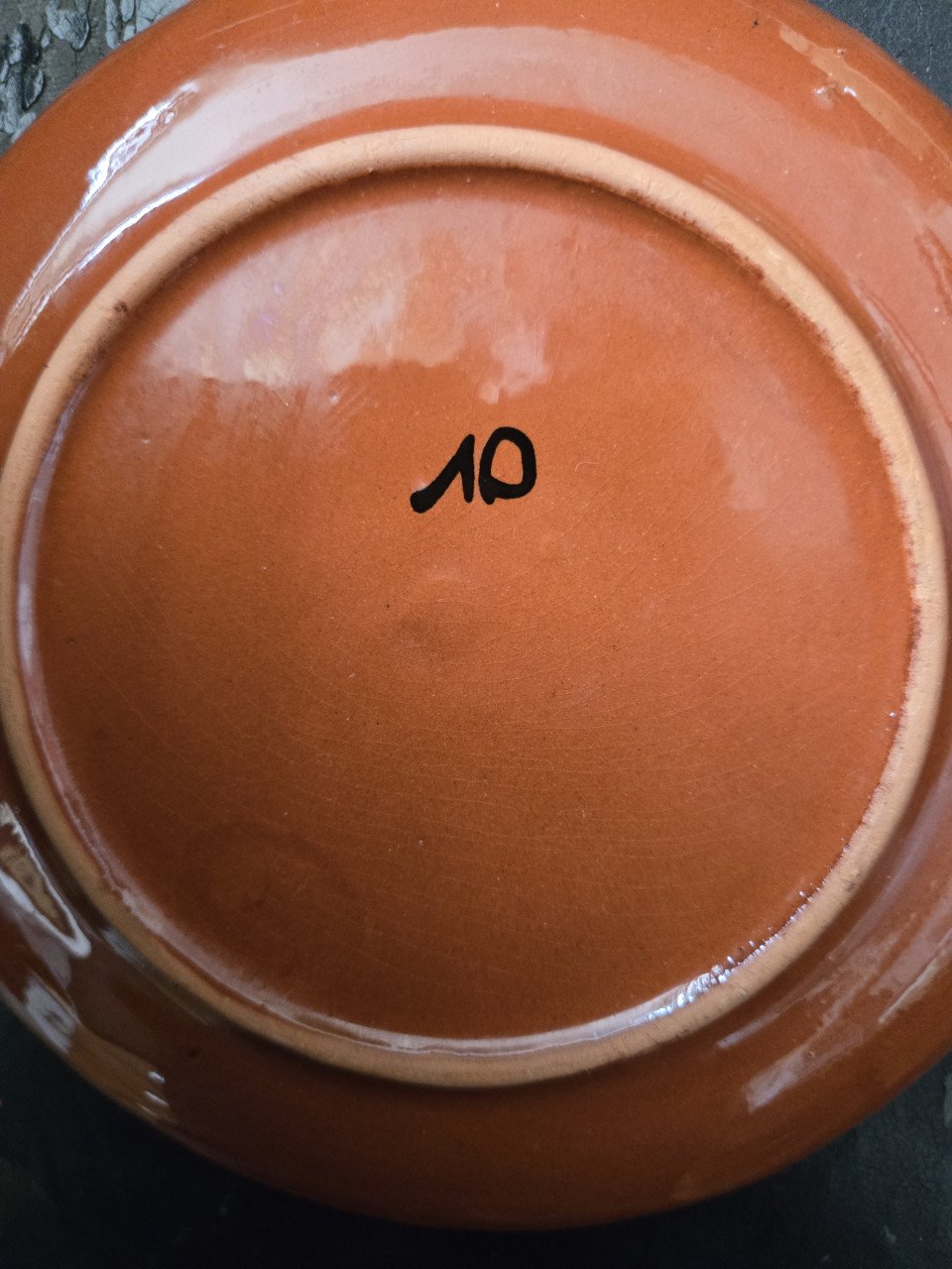 3 spaanse terra cotta (soep) koppen. In zeer goede staat. Doorsnee kop 12.5