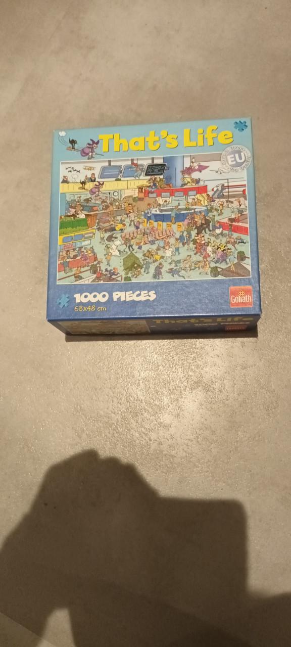 That's life puzzel 68x48 cm vliegveldhal