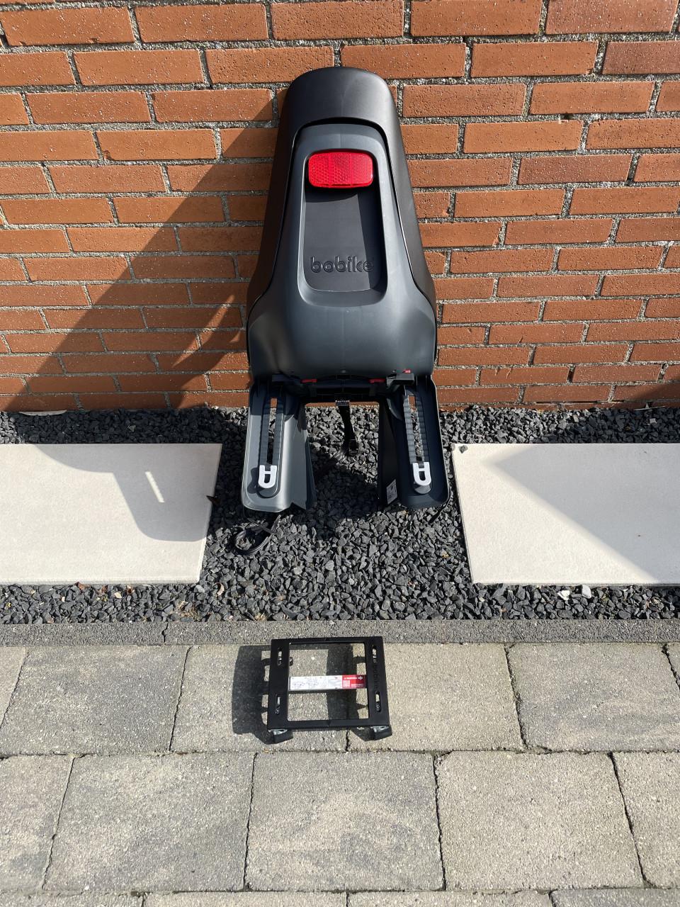 Fietstoeltje achter bobike met kliksysteem