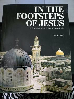 Boek ; In the Footsteps of Jesus: door Wolfgang E. Pax. 1976 4e druk