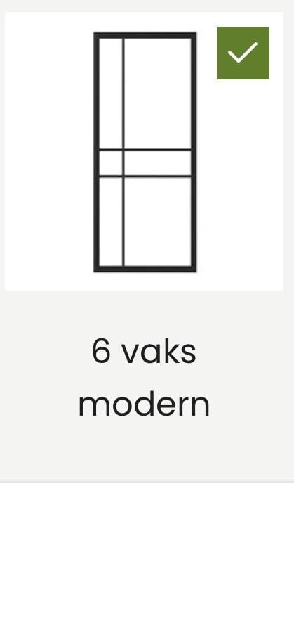 Nieuwe zwarte taatsdeur