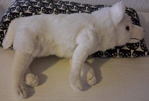 Direwolf Ghost knuffel Game of Thrones wolf