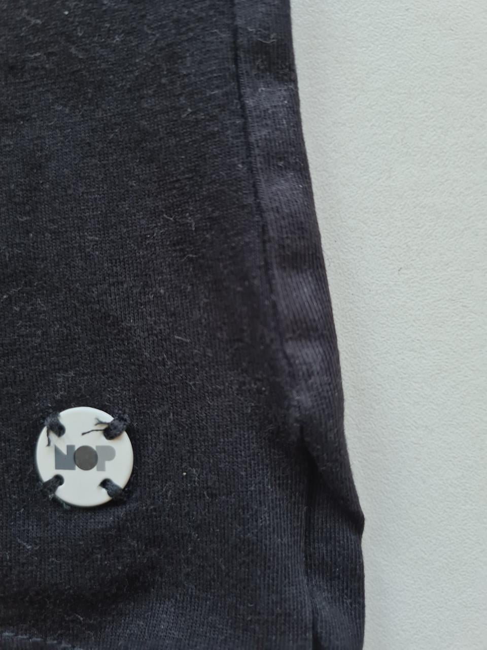 Noppies jurk/ lange trui maat 140 zwart met zakje en rits