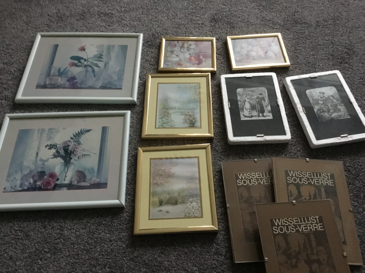 Diverse maten foto lijstjes