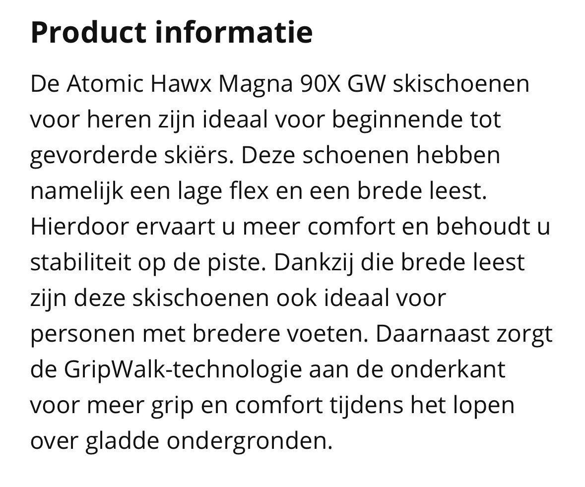 Skischoenen