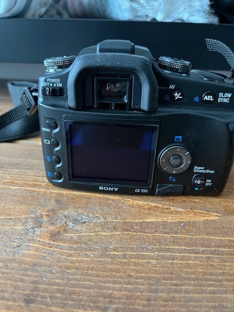 Sony digitale fotocamera