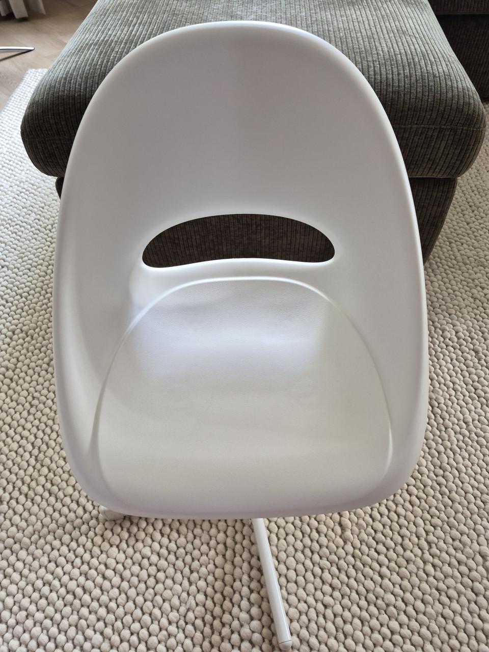 Witte kinder bureaustoel