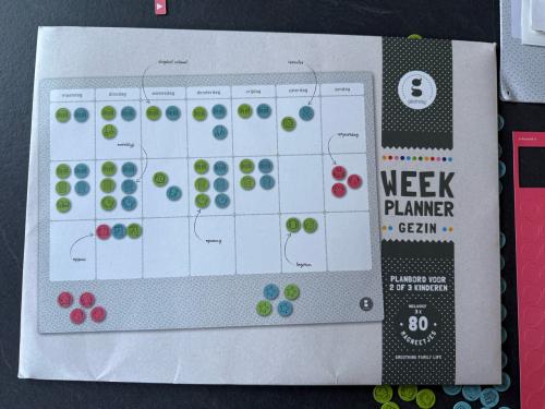 Weekplanner gezin