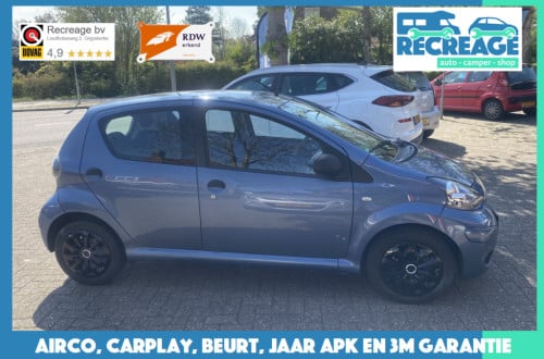 Toyota Aygo 1.0 12v vvt-i access | carplay, jaar apk, beurt, 3m gar