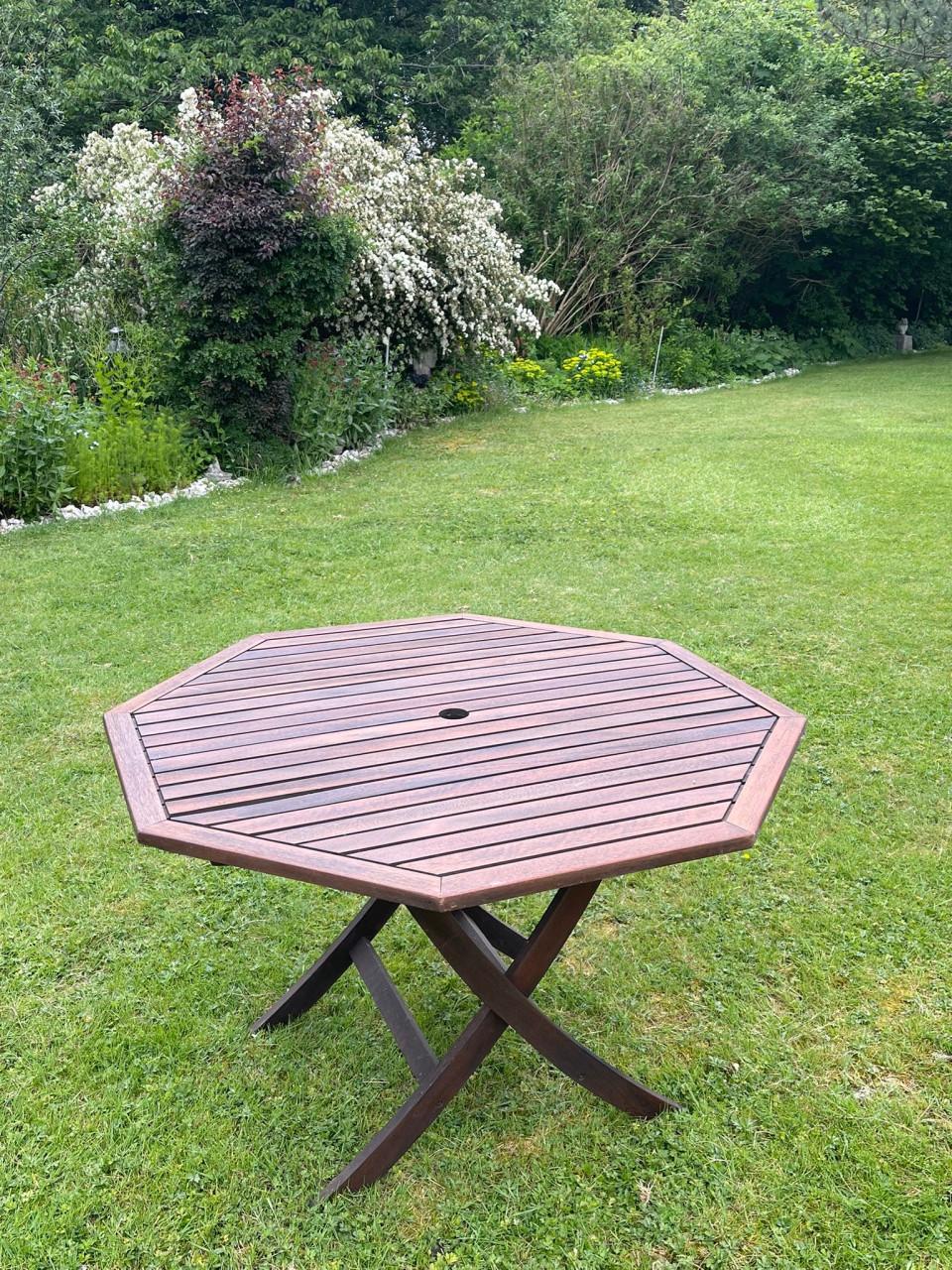 Teakhouten tuintafel