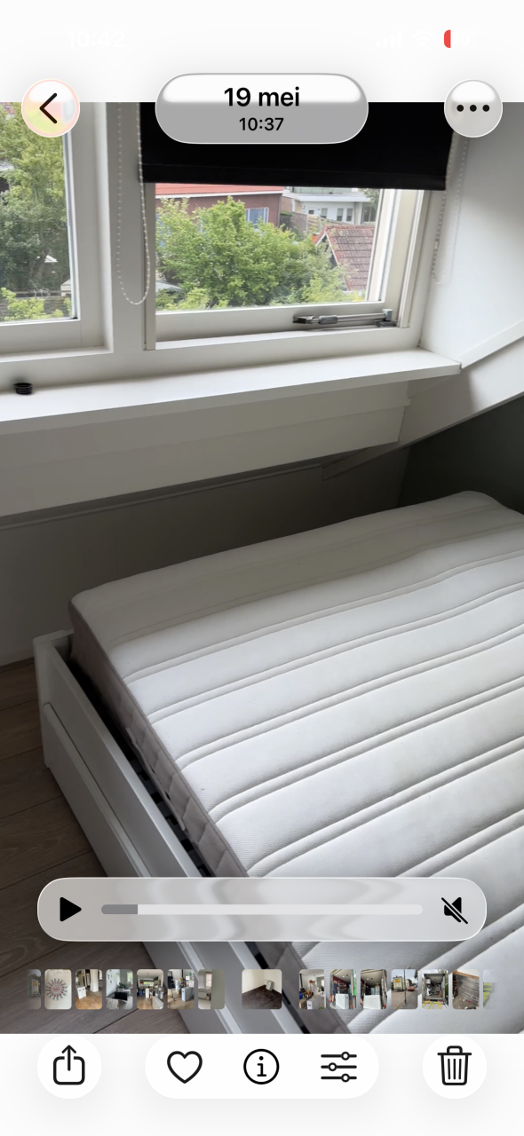 Bed (140 breed) ombouw