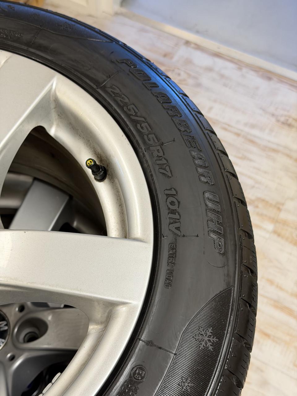 BMW 17 Inch velgen set wielen Winterbanden 5x120 225/55R17