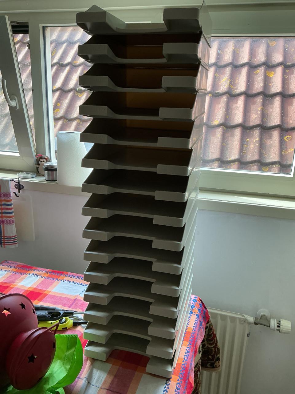 Brievenbakjes kunststof (15 stuks)