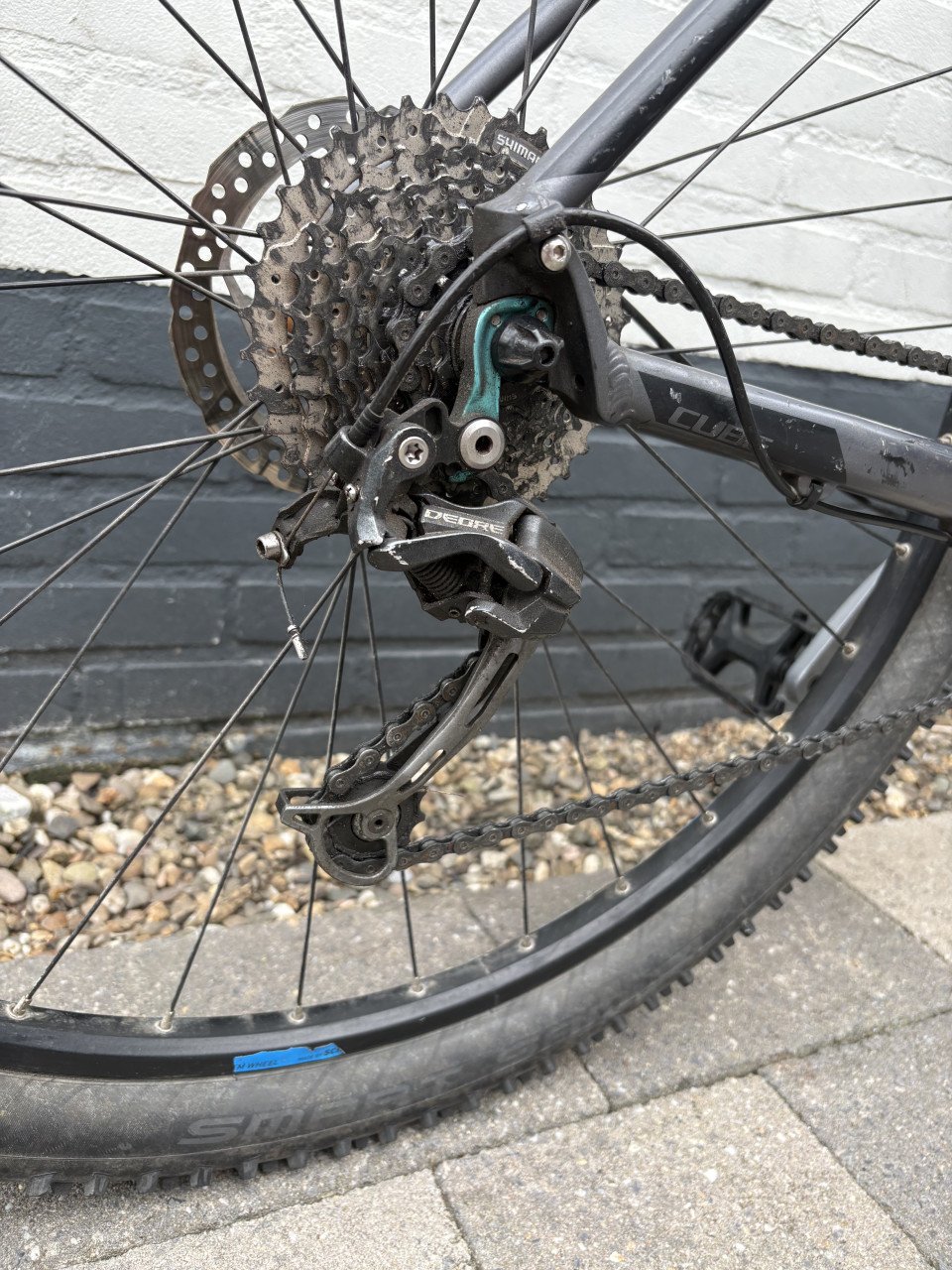 MTB CUBE zwart 29”/ 52cm