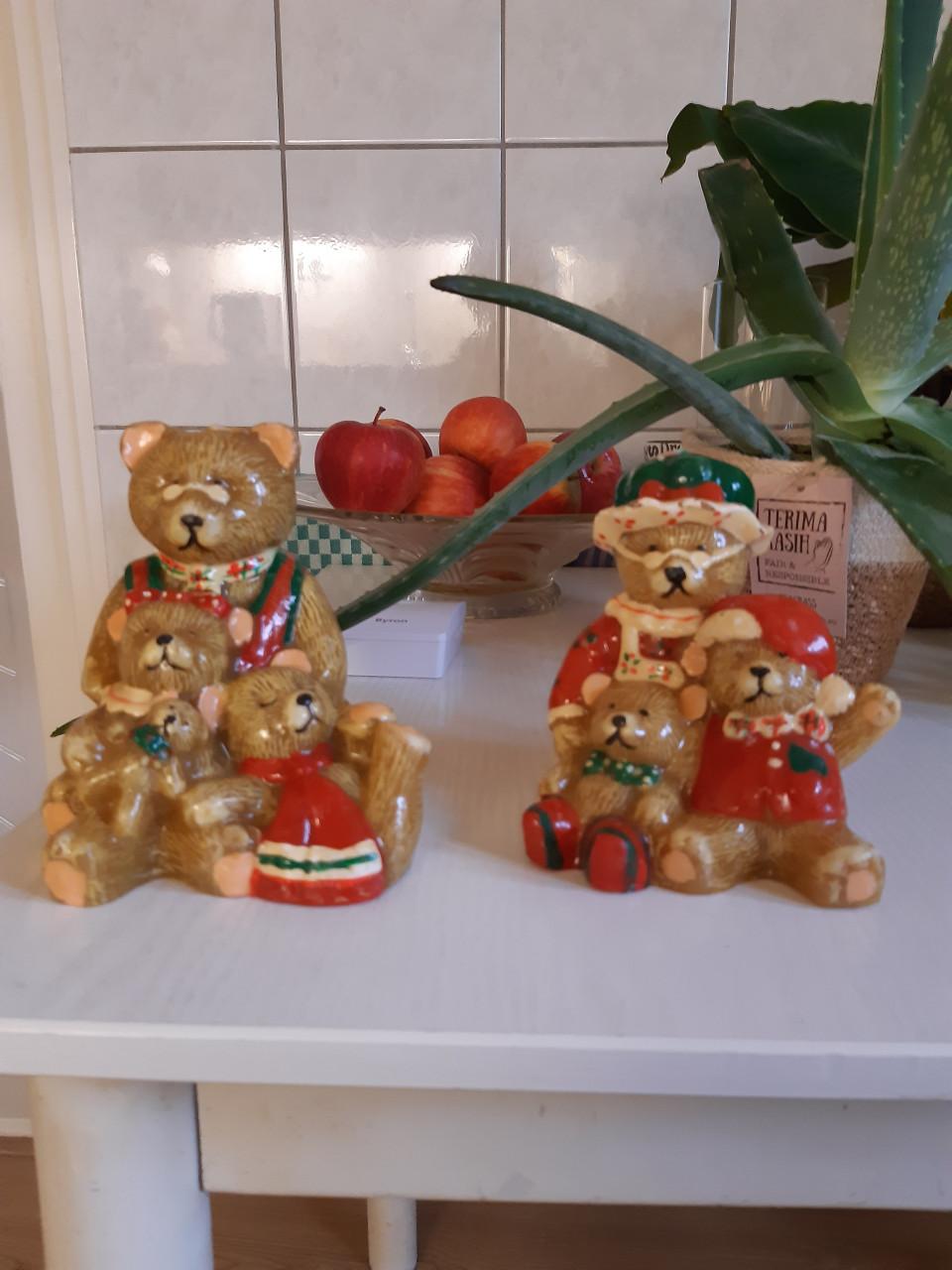 Kerstkaars opa of oma beer p.s.7,50 samen 12,50