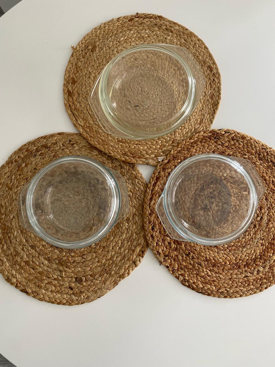 Pyrex ovenschalen 3 x