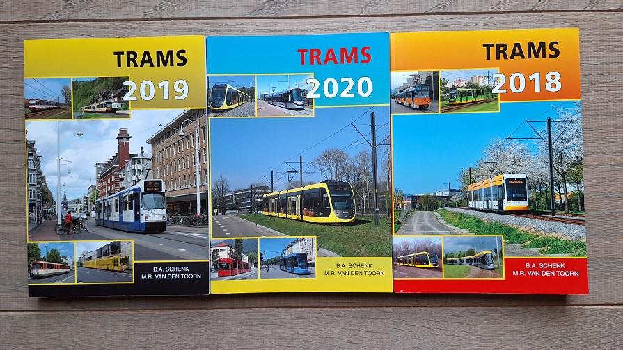 Trams 2015 t/m 2020, in zéér goede staat