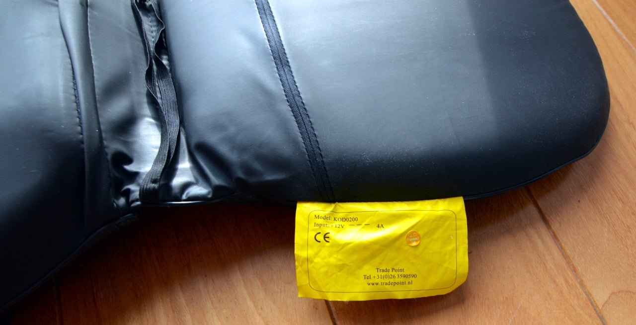 Z.G.A.N. Kodiak KOD0200 elektrische massagekussen/massagestoel
