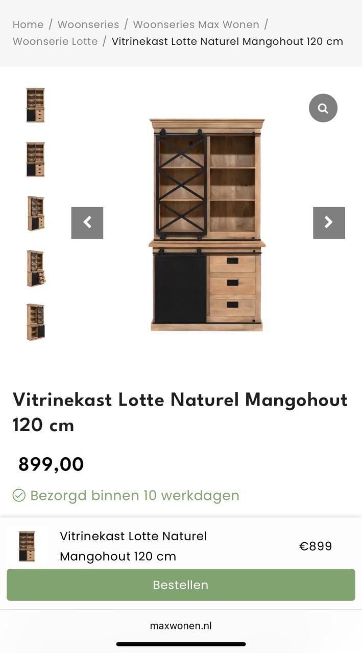 Mooie buffetkast