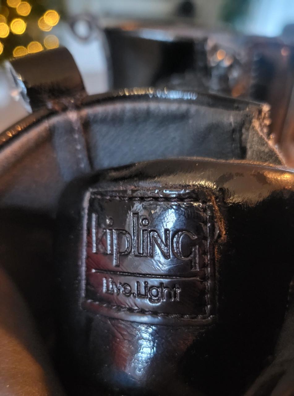 Kipling lakleren veterboots mt 31