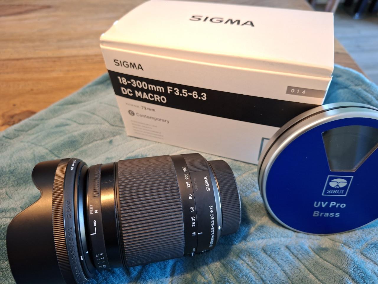 Sigma 18-300 mm F3.5/6.3 DC MACRO - Nikon vakantielens