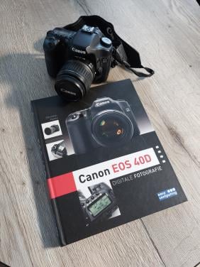 Canon EOS 40D digitale camera incl boek