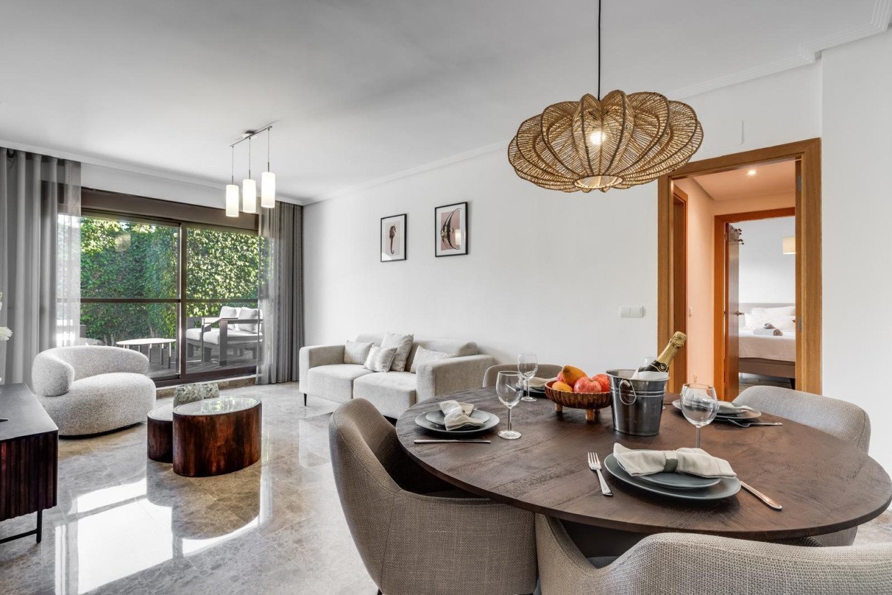 Nieuwe ingericht appartement , Costa del Sol (met tuin)