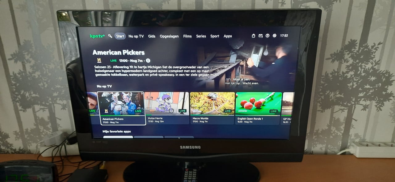 Samsung tv bijna niet gebruikt leuk voor camper of caravan