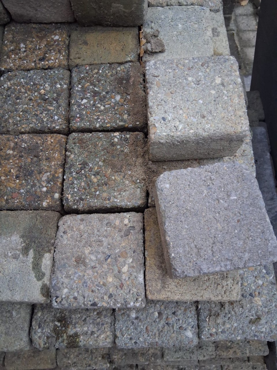 Betonnen Klinkers - ca 18m²