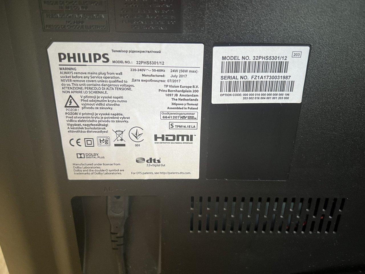 Philips tv