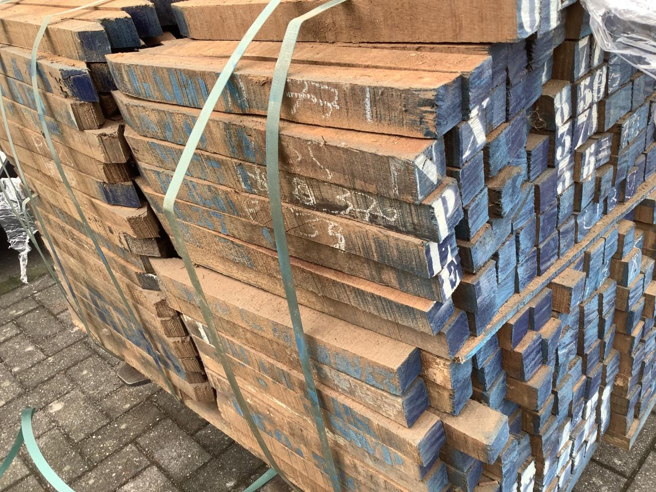 Nieuwe Azobe piketten piketpalen