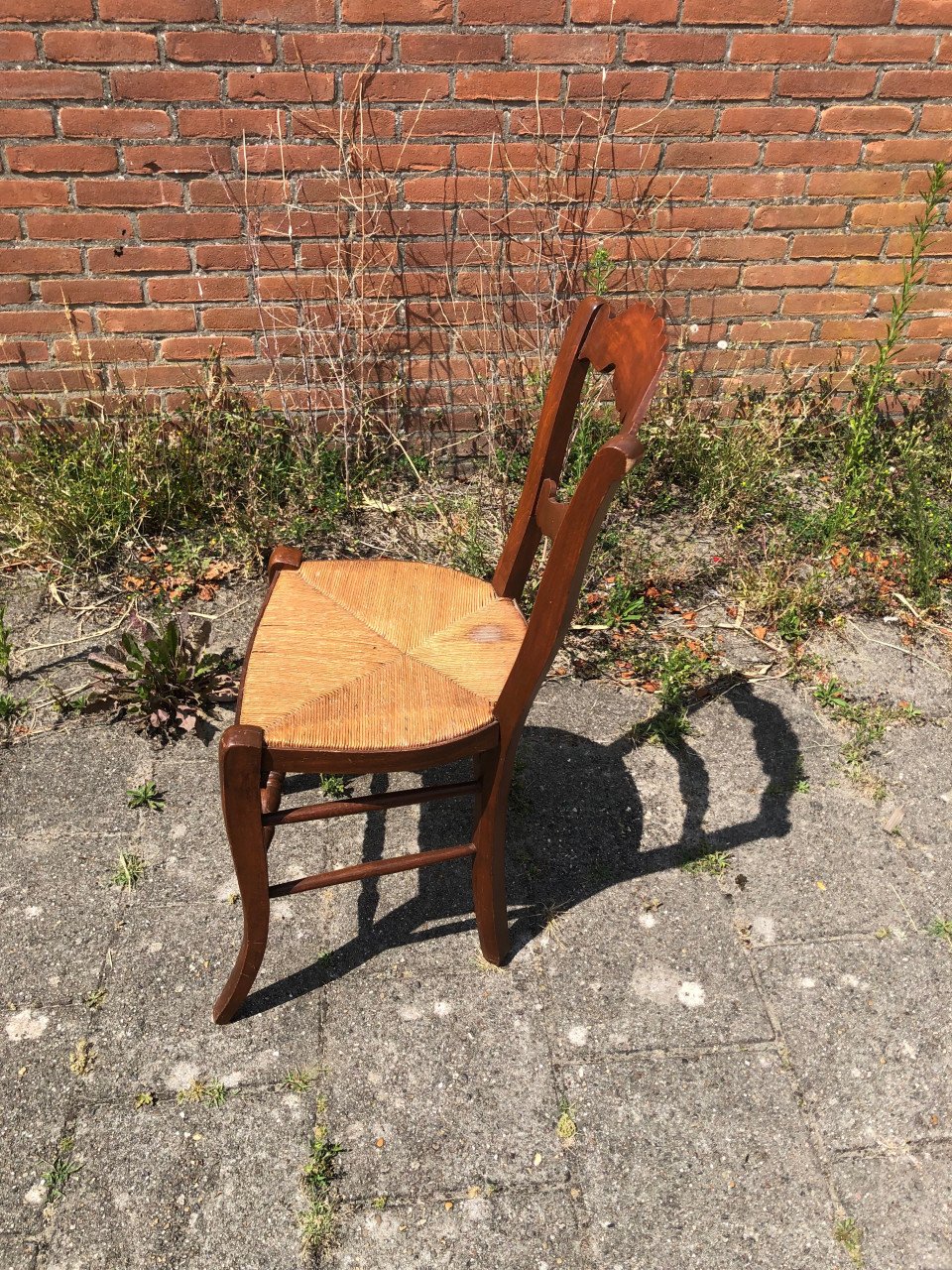 Boeren eettafel stoel.