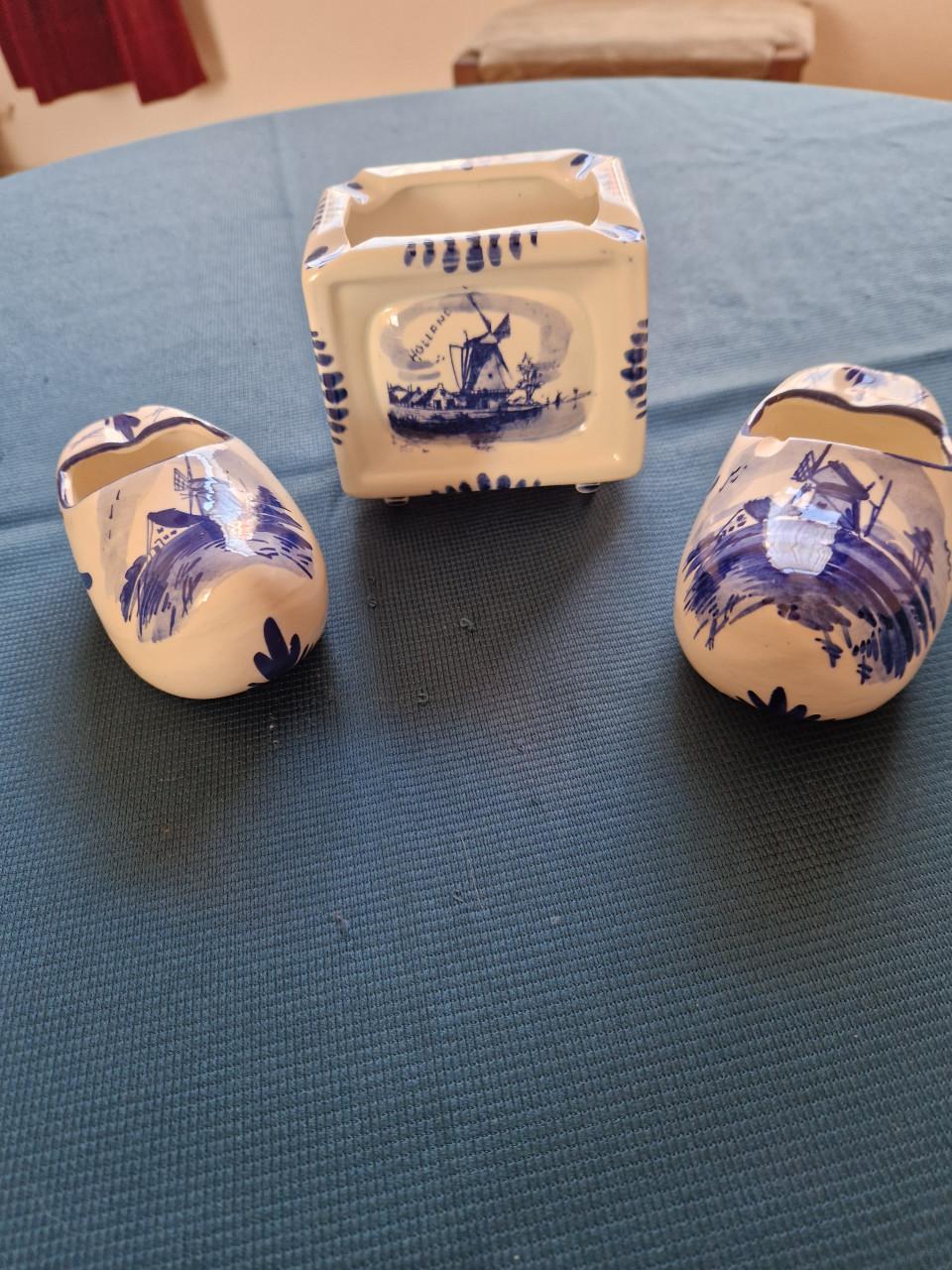 Delfts blauw klompjes en potjes Westkapelle