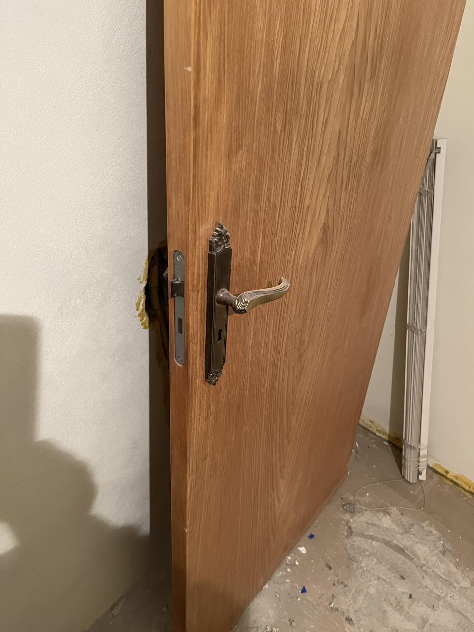 Binnendeur stomp Linksdraaiend