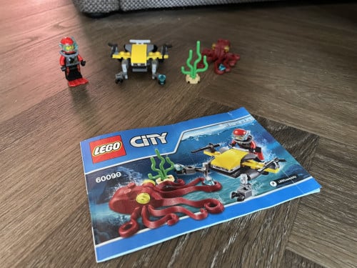 Lego City: Diepzee duik scooter 60090