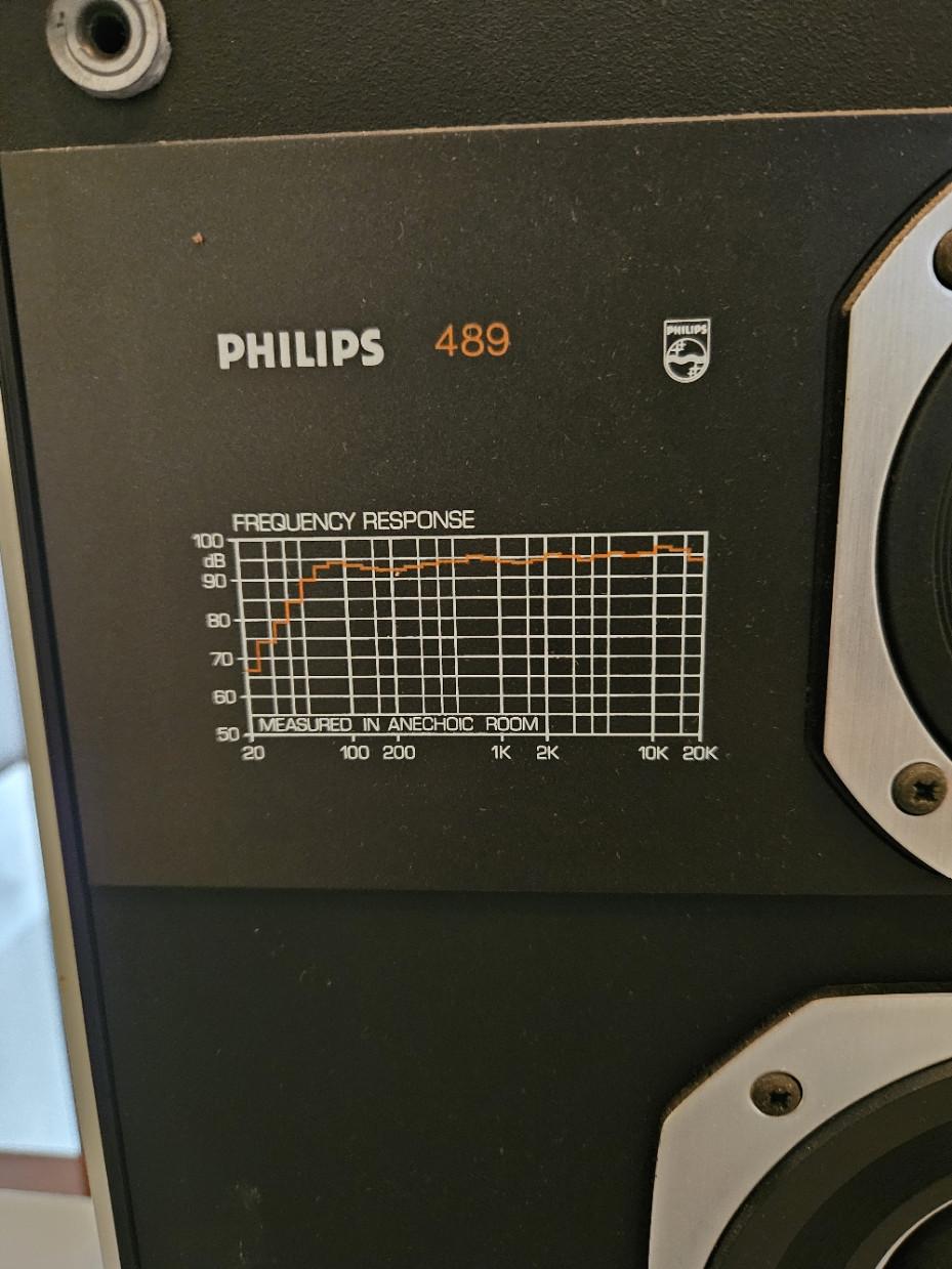 Philips 489 Hifi speakers