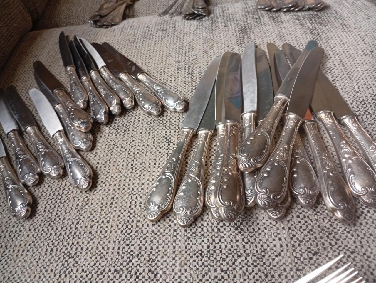 Klassieke Verzilverde Bestekset Solingen