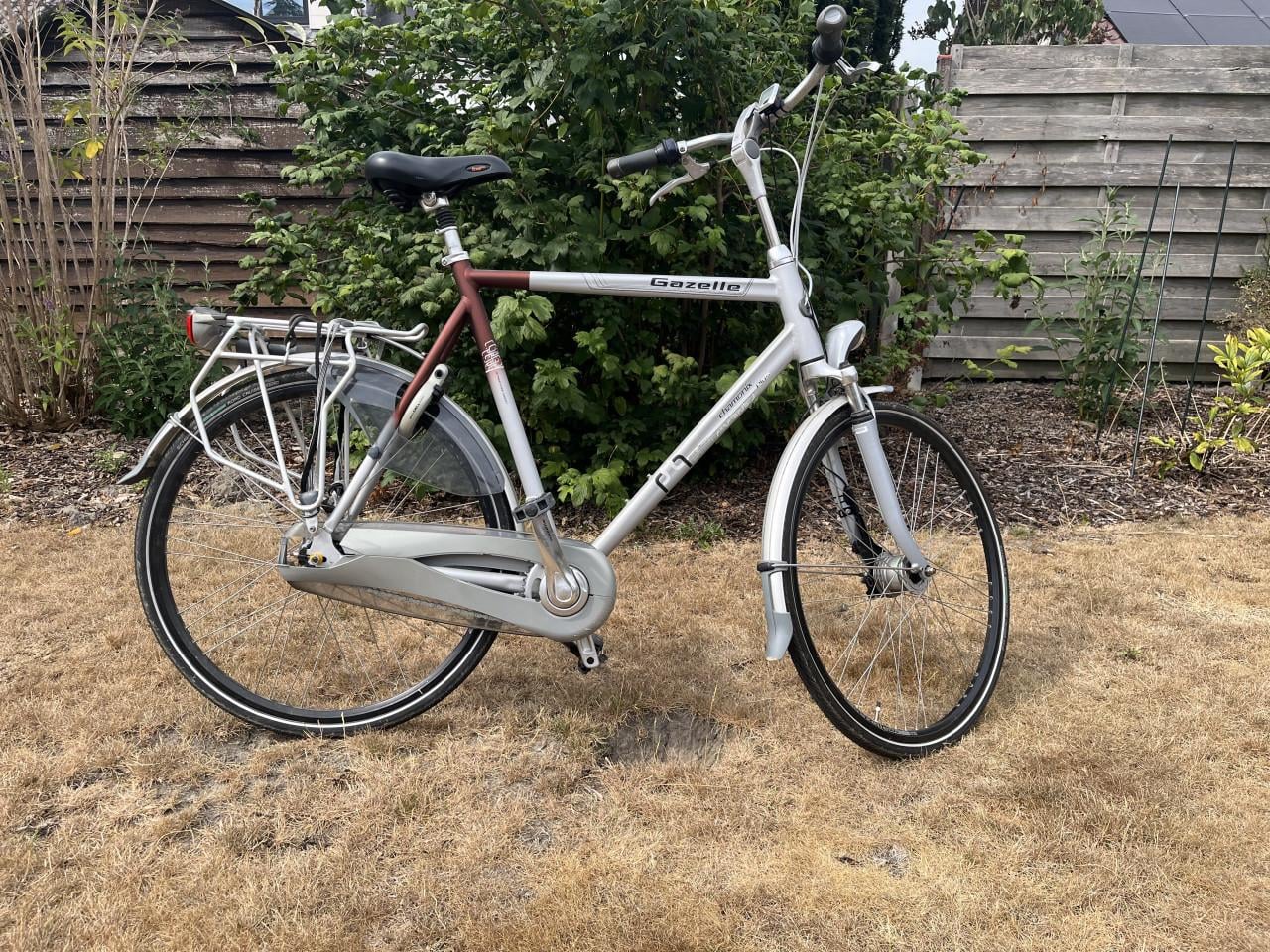 Gazelle chamonix heren fiets