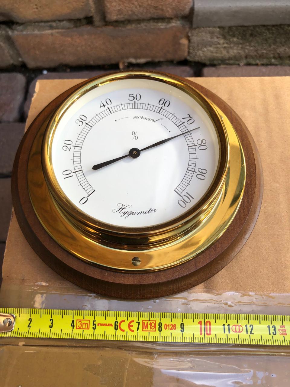 Vintage Hygrometer made in Germany.