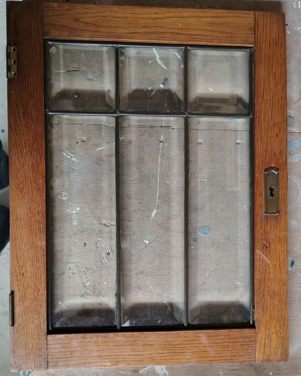Kastdeurtjes antiek 2 stuks