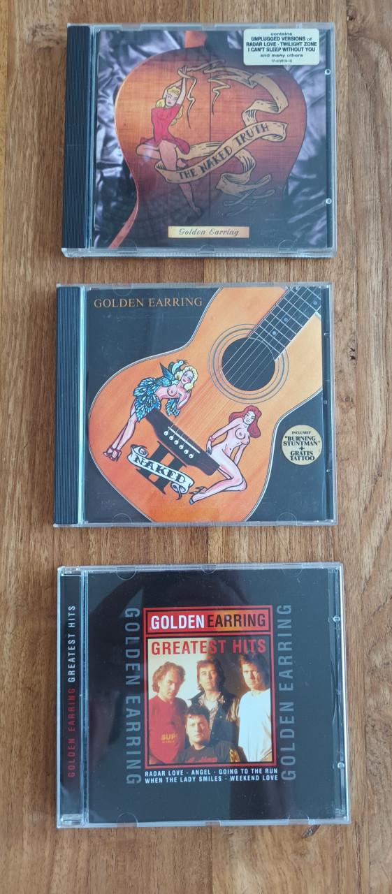 3 cd's Golden Earring, collector items